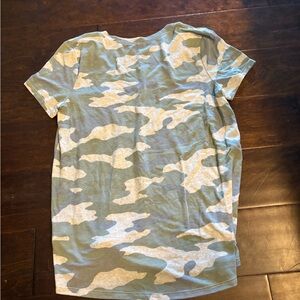 Camo Print T-Shirt